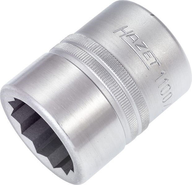 Hazet Steckschlüsseleinsatz - 1 - Doppel-Sechskant Profil - 32 mm [Hersteller-Nr. 1100Z-32]