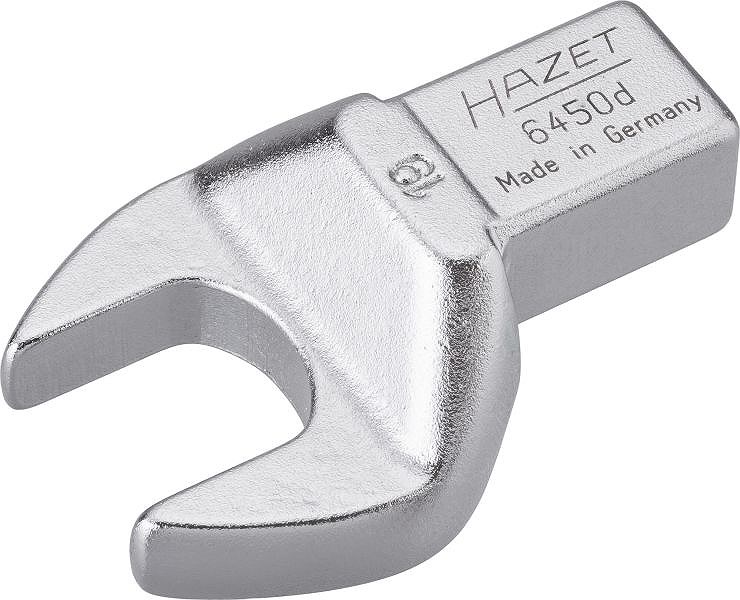 Hazet Einsteck-Maulschlüssel - Einsteck-Vierkant 14x18mm - 19mm [Hersteller-Nr. 6450D-19]