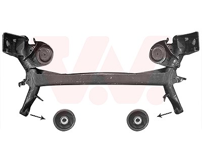 Van Wezel Achskörper [Hersteller-Nr. 1604629] für Fiat, Ford