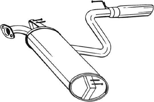 Bosal Endschalldämpfer [Hersteller-Nr. 228-469] für Toyota