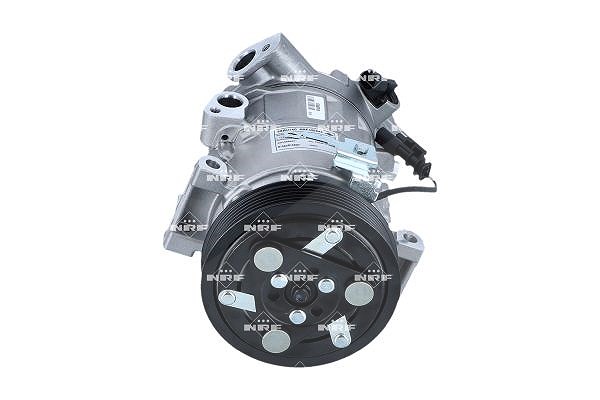 Klimakompressor 12 V Ø 119 mm R 134a 6SBU14C NRF für ALFA ROMEO GIULIA - Bild 6