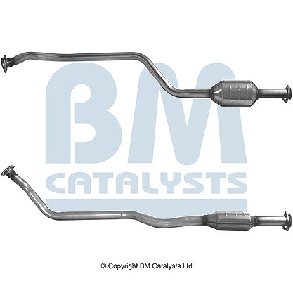 Bm Catalysts Katalysator [Hersteller-Nr. BM80077H] für Mercedes-Benz