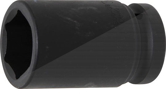 Bgs Kraft-Steckschlüssel-Einsatz Sechskant - 25 mm (1) - SW 38 mm [Hersteller-Nr. 5500-38]