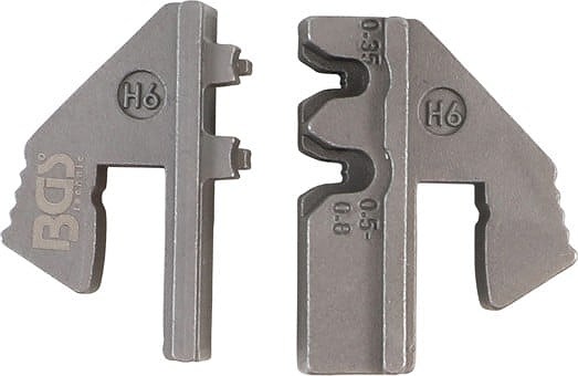 Bgs Crimpbacken für wasserdichte Steckverbinder (H6) [Hersteller-Nr. 1410-H6]