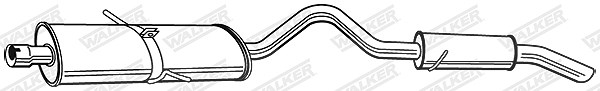 Walker Endschalldämpfer [Hersteller-Nr. 22453] für Chrysler