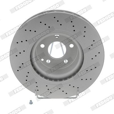 Ferodo 1x Bremsscheibe [Hersteller-Nr. DDF1120C-1] für Mercedes-Benz