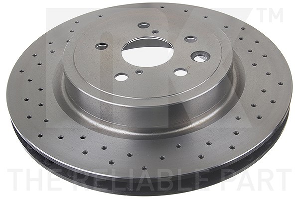 Nk 1x Bremsscheibe [Hersteller-Nr. 2045152] für Lexus