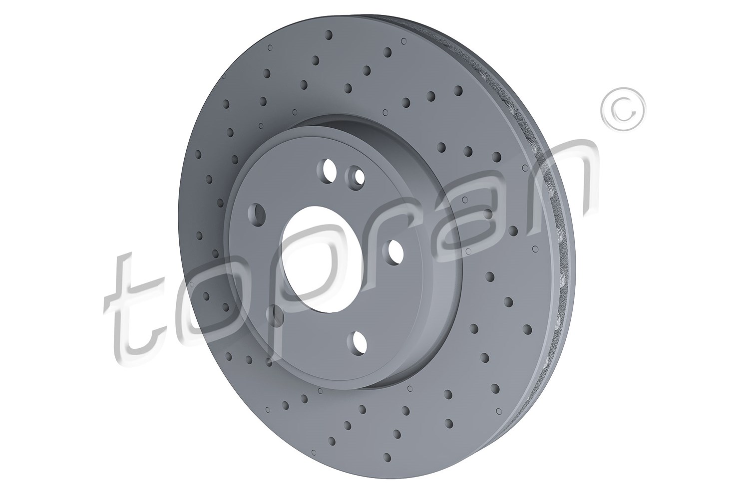 Topran Bremsscheibe [Hersteller-Nr. 408555] für Mercedes-Benz