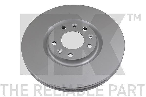 Nk 1x Bremsscheibe [Hersteller-Nr. 313750] für Peugeot