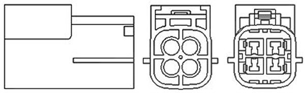 Magneti Marelli Lambdasonde [Hersteller-Nr. 466016355053] für Nissan