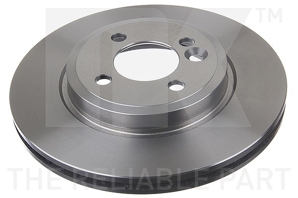 Nk Bremsscheibe Vorderachse BELÜFTET [Hersteller-Nr. 204016] für Mini