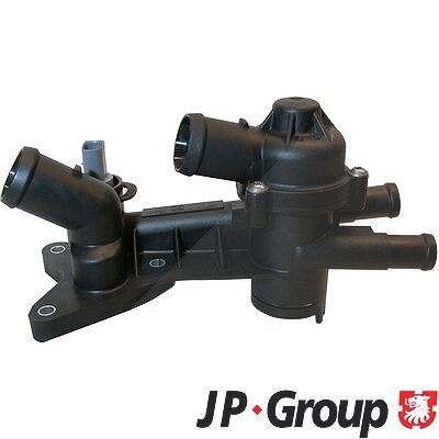 Jp Group Thermostatgehäuse mit Thermostat 87 °C [Hersteller-Nr. 1114506800] für Seat, Skoda, VW