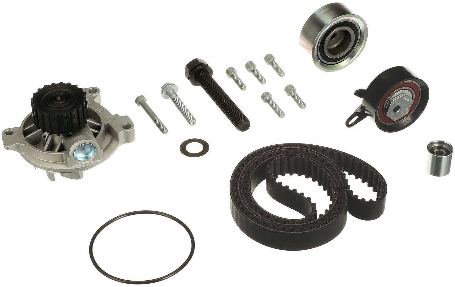 Gates Wasserpumpe + Zahnriemensatz [Hersteller-Nr. KP15661XS] für VW