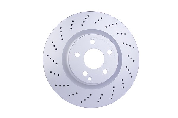 Hella 1x Bremsscheibe [Hersteller-Nr. 8DD355116-951] für Mercedes-Benz