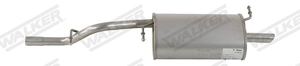 Walker Endschalldämpfer [Hersteller-Nr. 21327] für Ford