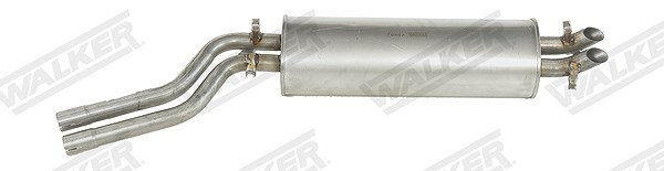Walker Endschalldämpfer [Hersteller-Nr. 05197] für Mercedes-Benz
