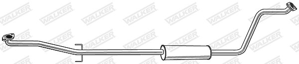 Walker Mittelschalldämpfer [Hersteller-Nr. 24181] für Toyota