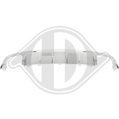 Diederichs Blende, Stoßfänger [Hersteller-Nr. 1655166] für Mercedes-Benz