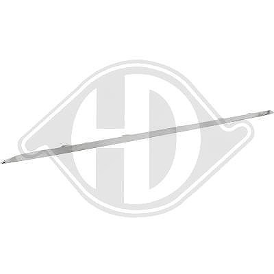 Diederichs Zier-/Schutzleiste, Stoßfänger [Hersteller-Nr. 4417066] für Renault