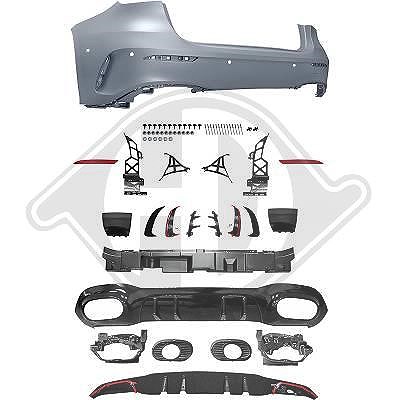 Diederichs Stoßfänger [Hersteller-Nr. 1683555] für Mercedes-Benz