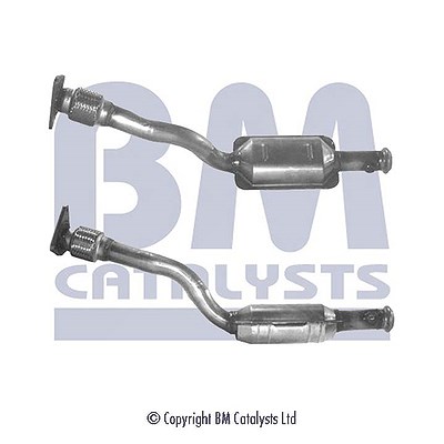 Bm Catalysts Katalysator inkl. Montagesatz [Hersteller-Nr. BM91076H] für Renault