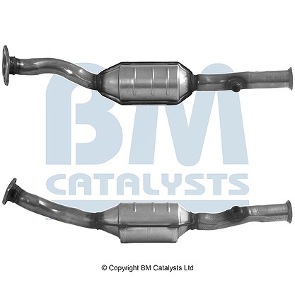 Bm Catalysts Katalysator mit Anbauteilen [Hersteller-Nr. BM90952H] für Citroën, Peugeot