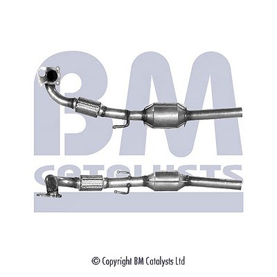 Bm Catalysts Katalysator mit Anbauteilen [Hersteller-Nr. BM80045H] für Seat, VW