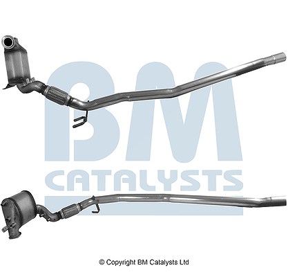 Bm Catalysts Ruß-/Partikelfilter, Abgasanlage [Hersteller-Nr. BM11152] für Seat, Audi