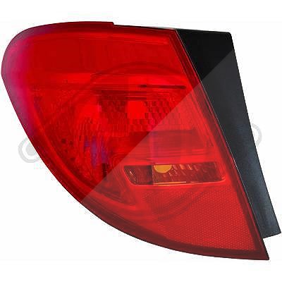 Diederichs Heckleuchte [Hersteller-Nr. 1876090] für Opel