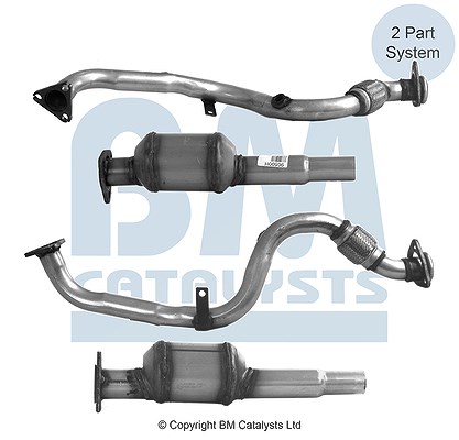 Bm Catalysts Katalysator [Hersteller-Nr. BM90300H] für VW