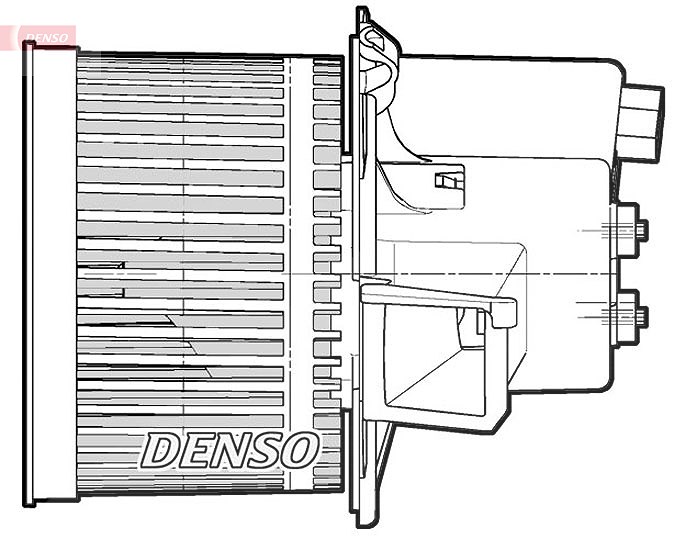 Denso Innenraumgebläse [Hersteller-Nr. DEA09060] für Fiat