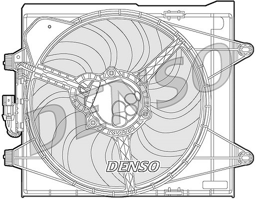 Denso Lüfter, Motorkühlung [Hersteller-Nr. DER09052] für Fiat