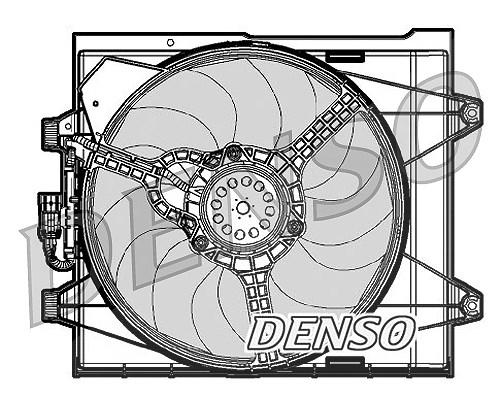 Denso Lüfter, Motorkühlung [Hersteller-Nr. DER09046] für Fiat