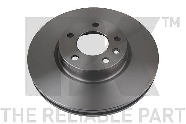 Nk Bremsscheibe Vorderachse Belüftet [Hersteller-Nr. 203622] für Vauxhall, Opel