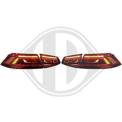 Diederichs Heckleuchtensatz [Hersteller-Nr. 2249795] für VW