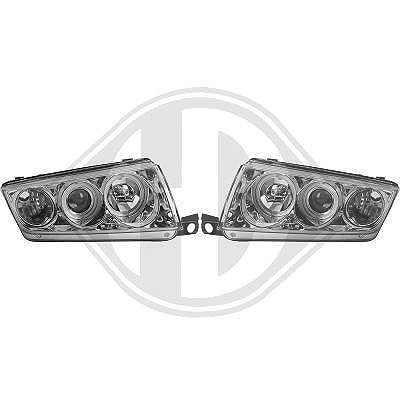 Diederichs Hauptscheinwerfersatz [Hersteller-Nr. 7805380] für Skoda