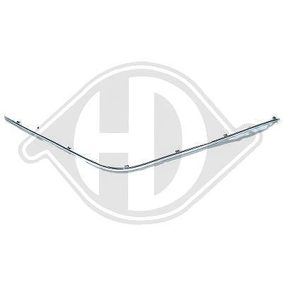 Diederichs Zier-/Schutzleiste, Stoßfänger [Hersteller-Nr. 1614168] für Mercedes-Benz