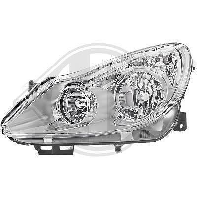 Diederichs Hauptscheinwerfer [Hersteller-Nr. 1814981] für Opel