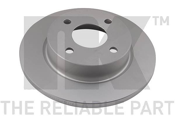Nk 1x Bremsscheibe [Hersteller-Nr. 312237] für Nissan
