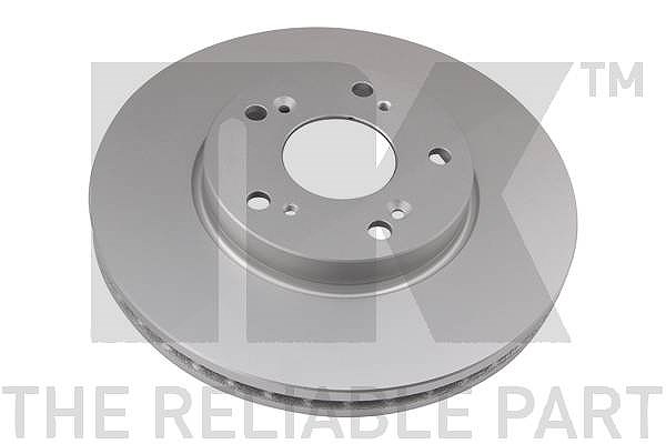 Nk 1x Bremsscheibe Vorderachse Belüftet [Hersteller-Nr. 312637] für Honda