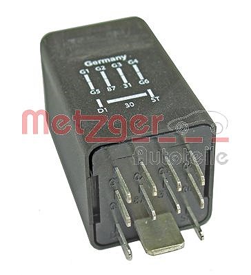 Metzger Autoteile Relais, Glühanlage [Hersteller-Nr. 0884011] für Audi, VW, Porsche
