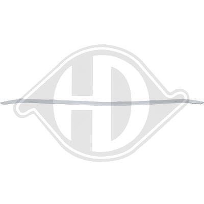 Diederichs Zier-/Schutzleiste, Stoßfänger [Hersteller-Nr. 1673061] für Mercedes-Benz