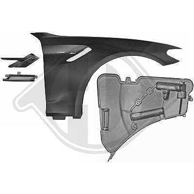 Diederichs Kotflügel [Hersteller-Nr. 1226406] für BMW