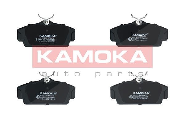 Kamoka Bremsbelagsatz, Scheibenbremse [Hersteller-Nr. JQ1012192] für Nissan