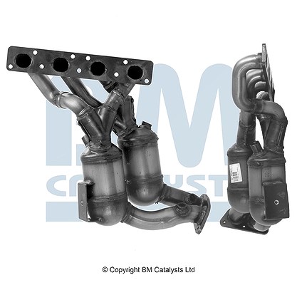 Bm Catalysts Katalysator inkl. Montagesatz [Hersteller-Nr. BM91509H] für BMW