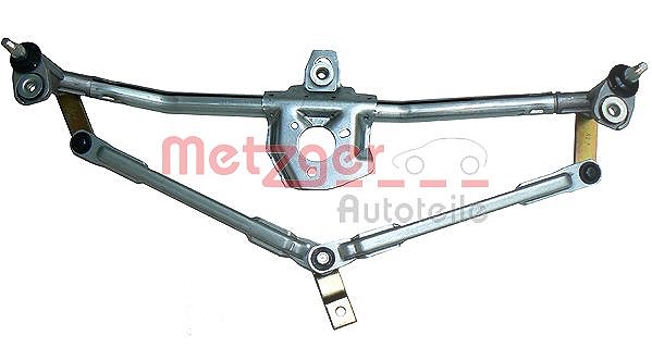Metzger Autoteile Wischergestänge [Hersteller-Nr. 2190044] für Seat, Skoda, Audi, VW