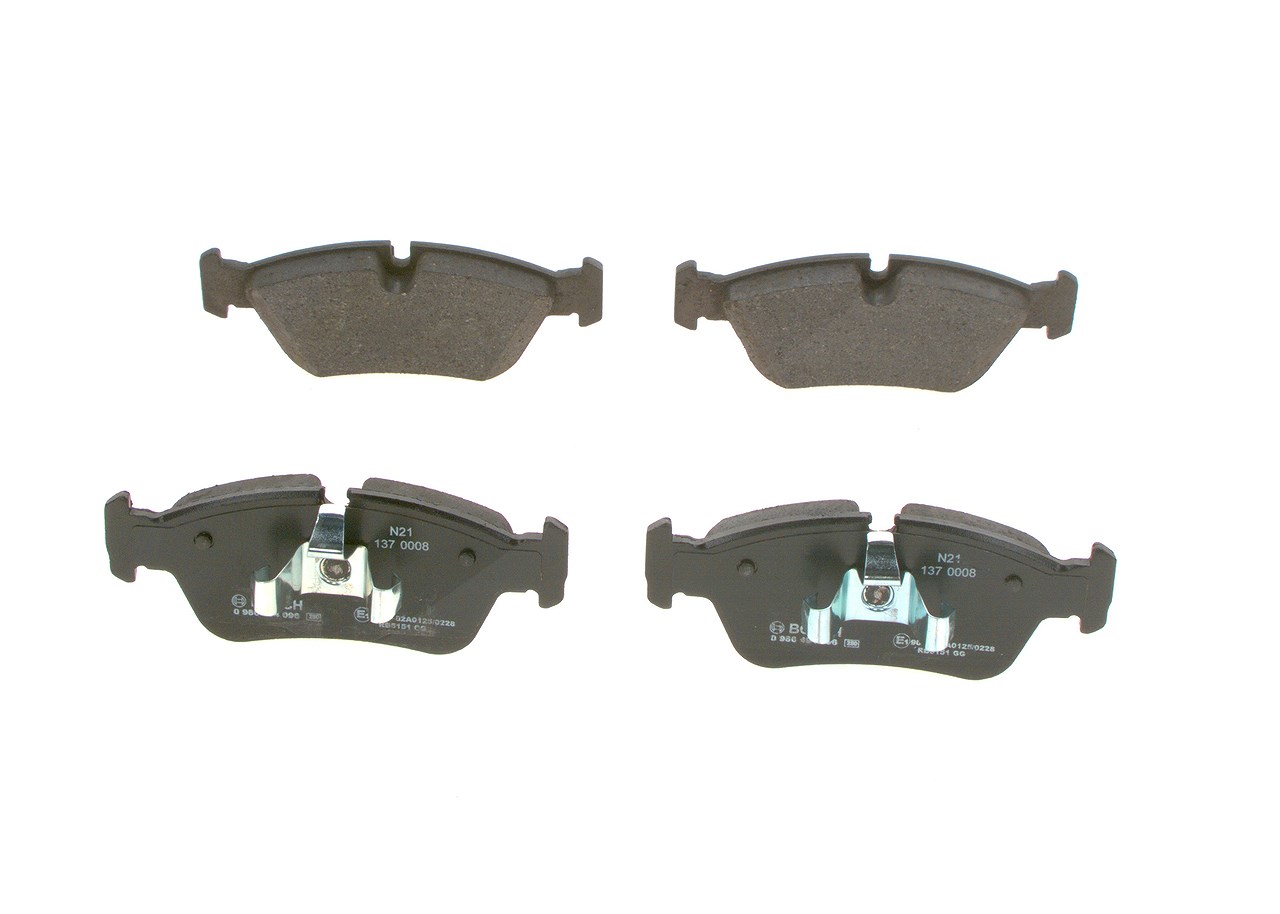 Bosch Bremsbelagsatz, Scheibenbremse [Hersteller-Nr. 0986494096] für BMW