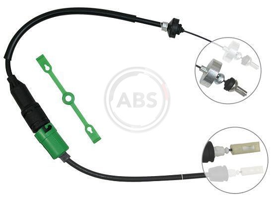 A.b.s. Seilzug, Kupplungsbetätigung [Hersteller-Nr. K27200] für Renault