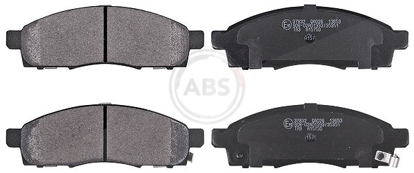 A.b.s. Bremsbelagsatz, Scheibenbremse [Hersteller-Nr. 37832] für Nissan