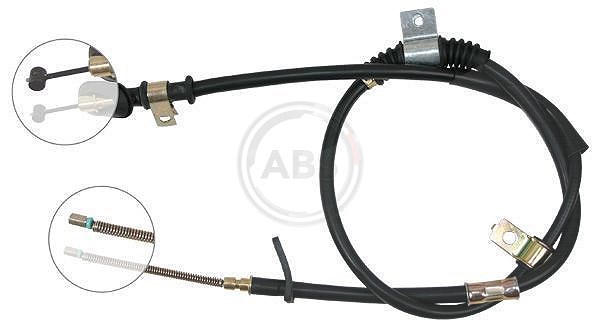 A.b.s. Seilzug, Feststellbremse [Hersteller-Nr. K14108] für Hyundai